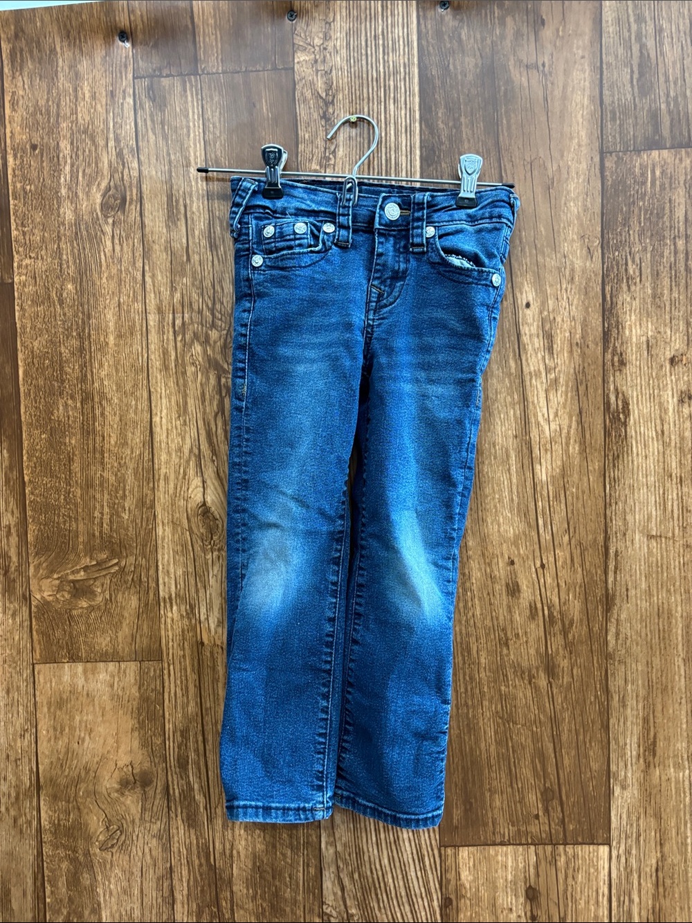 True Religion Boys Blue Boot Cut Jeans